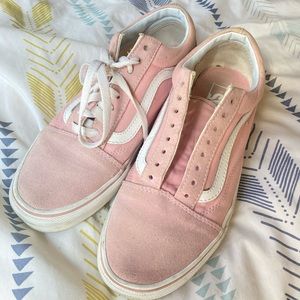 Pink Vans size 8 women’s